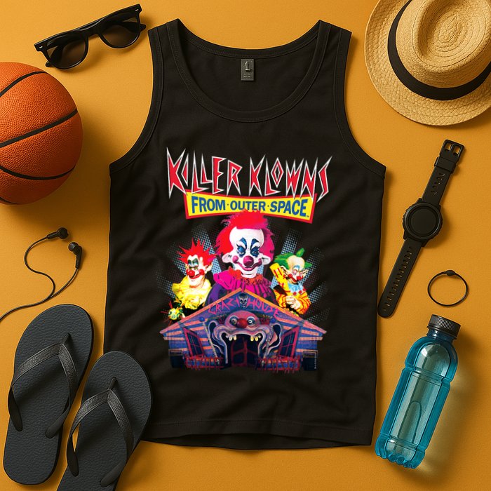 Killer Klowns From Outer Space Crazy House Tank Top