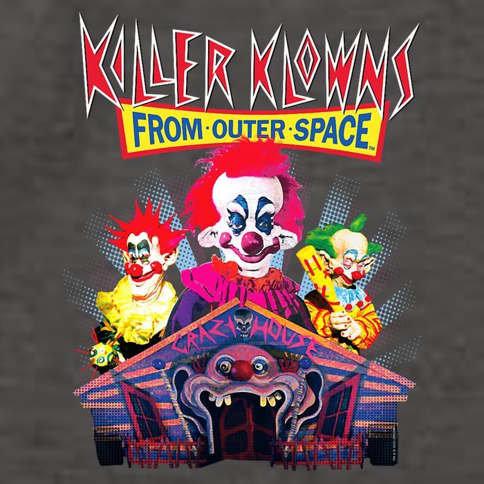 Killer Klowns From Outer Space Crazy House Vector Backpack