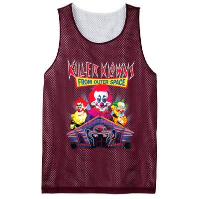 Killer Klowns From Outer Space Crazy House Mesh Reversible Basketball Jersey Tank