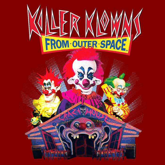 Killer Klowns From Outer Space Crazy House Mesh Reversible Basketball Jersey Tank