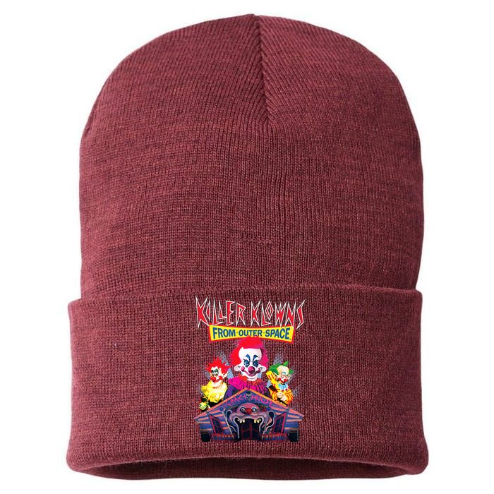 Killer Klowns From Outer Space Crazy House Sustainable Knit Beanie
