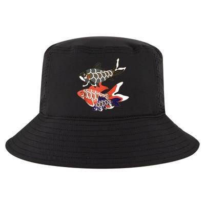 Koinobori Koi Family Raglan Baseball Cool Comfort Performance Bucket Hat