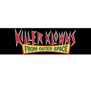 Killer Klowns From Outer Space Logo Bumper Sticker