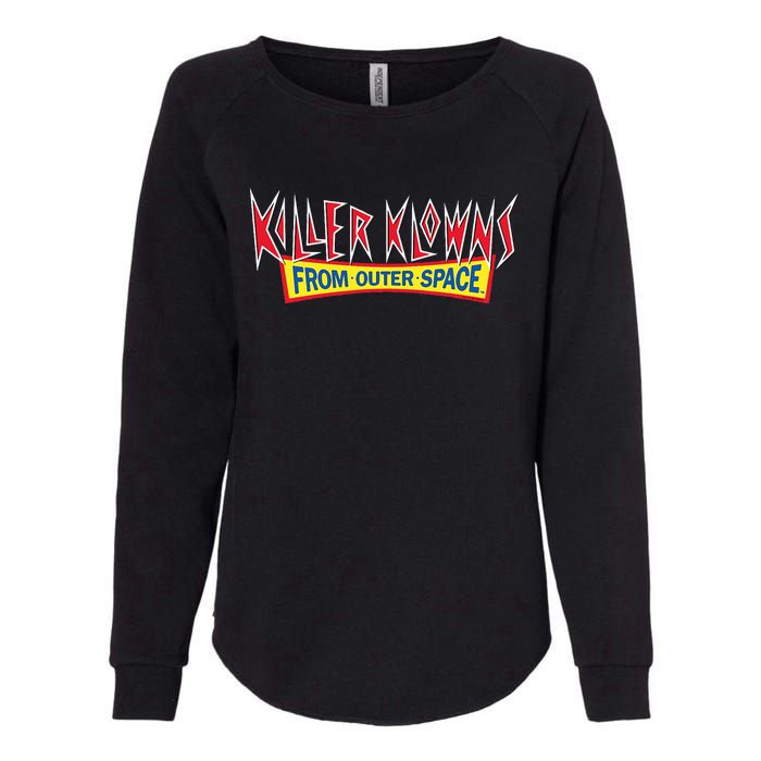 Killer Klowns From Outer Space Logo Womens California Wash Sweatshirt