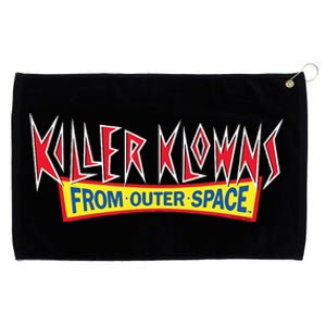 Killer Klowns From Outer Space Logo Grommeted Golf Towel