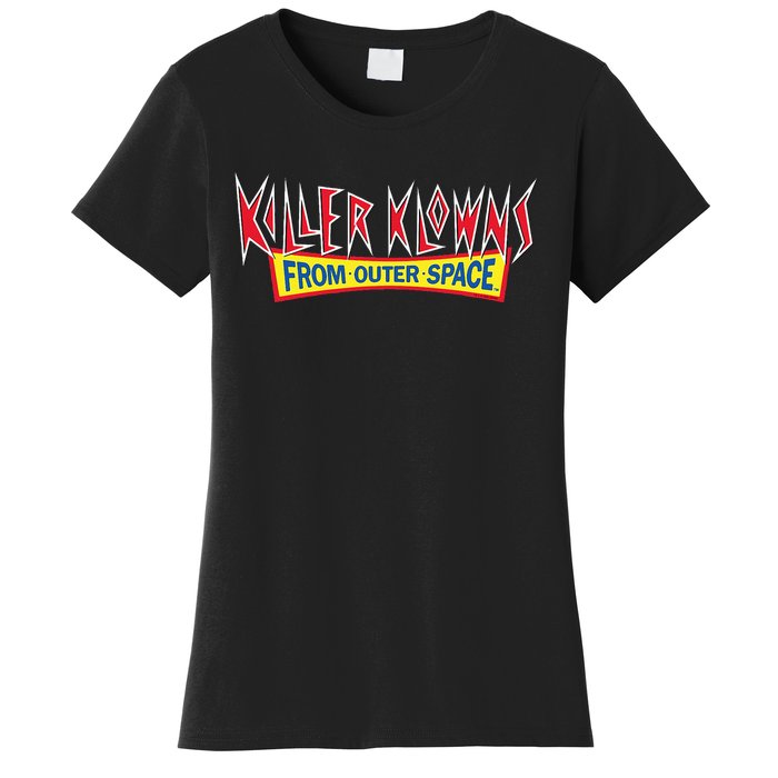 Killer Klowns From Outer Space Logo Women's T-Shirt