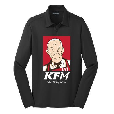 KFM Killed Fitty Men Silk Touch Performance Long Sleeve Polo