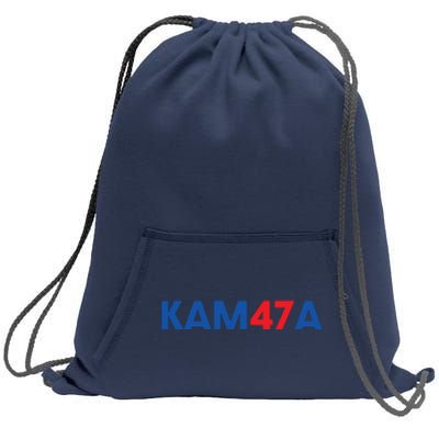 Kam47a Kamala For President 2024 Sweatshirt Cinch Pack Bag