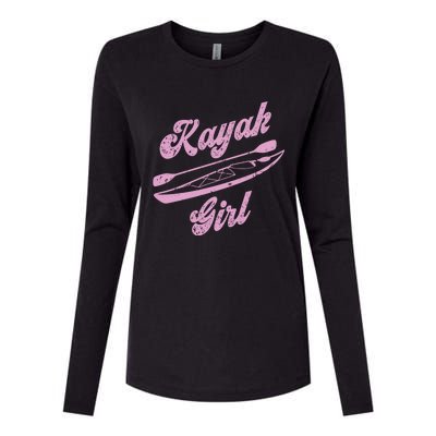 Kayaking Kayak Gift Womens Cotton Relaxed Long Sleeve T-Shirt