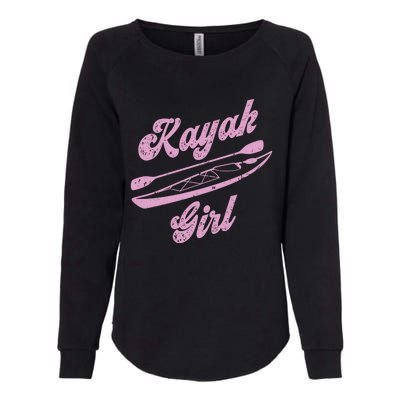 Kayaking Kayak Gift Womens California Wash Sweatshirt