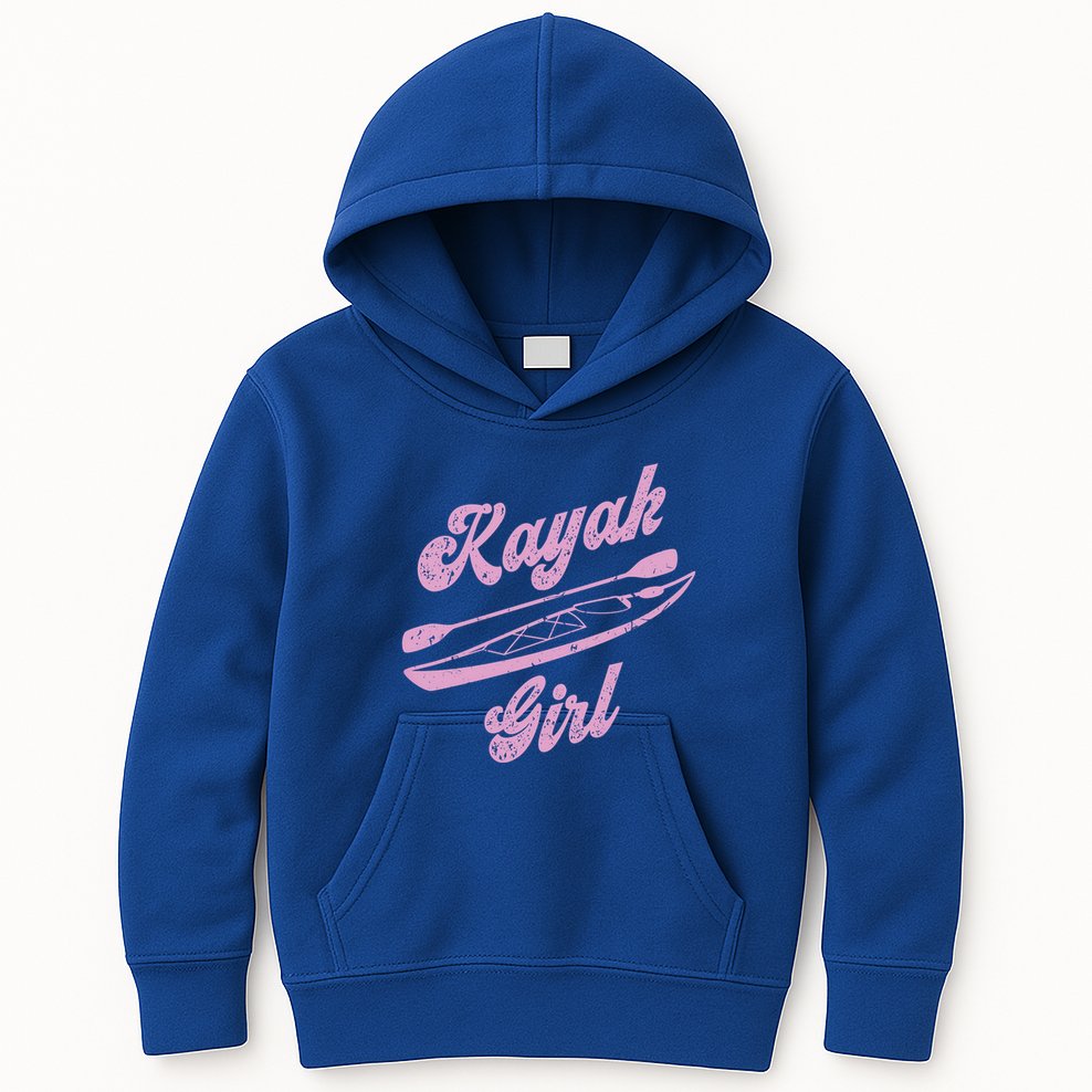 Kayaking Kayak Gift Kids Hoodie