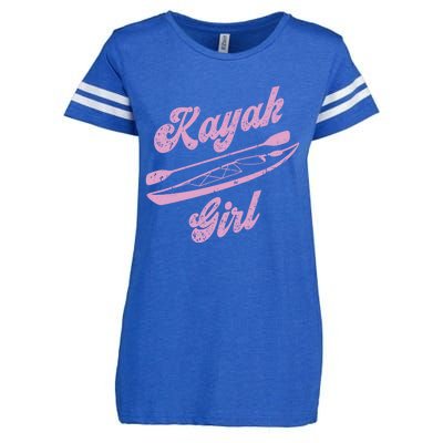 Kayaking Kayak Gift Enza Ladies Jersey Football T-Shirt