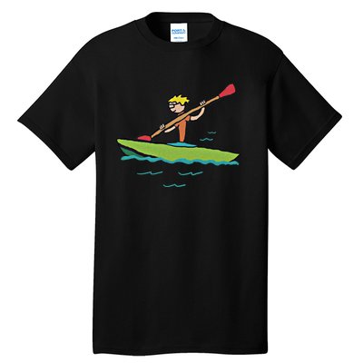 Kayaking Kayak Gift Tall T-Shirt