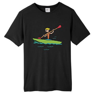 Kayaking Kayak Gift Tall Fusion ChromaSoft Performance T-Shirt