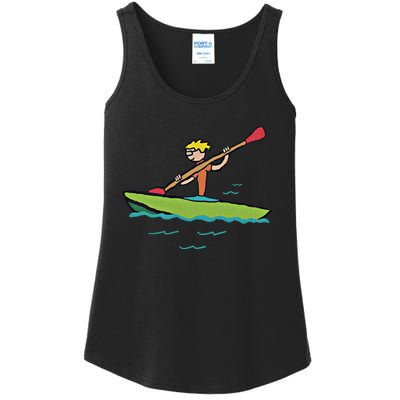 Kayaking Kayak Gift Ladies Essential Tank