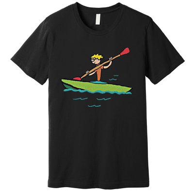 Kayaking Kayak Gift Premium T-Shirt