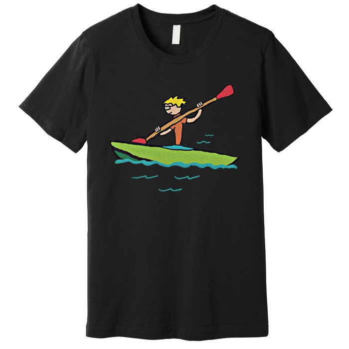 Kayaking Kayak Gift Premium T-Shirt