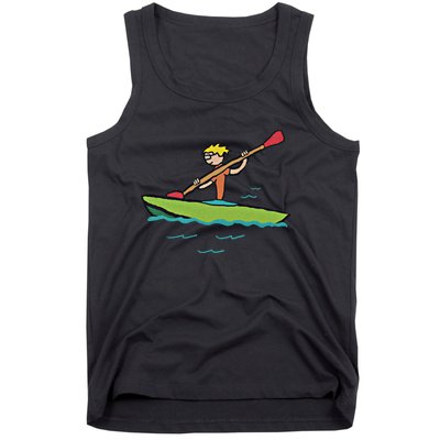 Kayaking Kayak Gift Tank Top