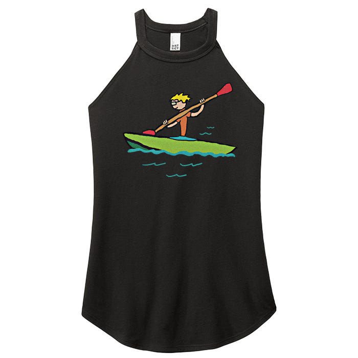 Kayaking Kayak Gift Women’s Perfect Tri Rocker Tank