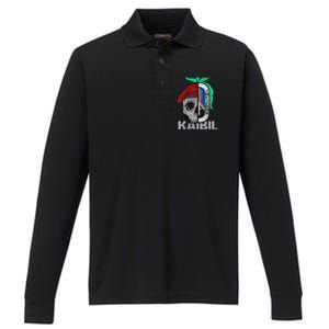 Kaibil Kaibiles Guatemalan Army Special Force Patriot Performance Long Sleeve Polo