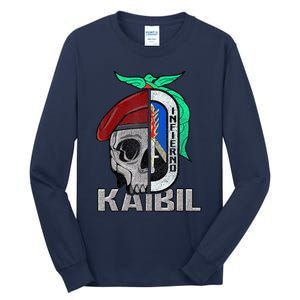 Kaibil Kaibiles Guatemalan Army Special Force Patriot Tall Long Sleeve T-Shirt