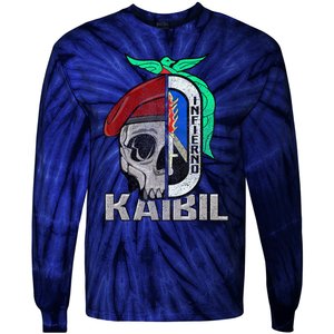 Kaibil Kaibiles Guatemalan Army Special Force Patriot Tie-Dye Long Sleeve Shirt