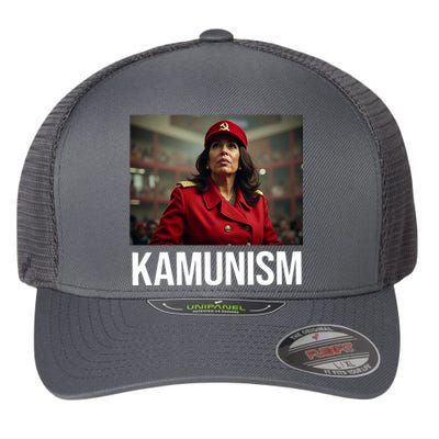 Kamunism Kamala Harris 2024 Election Communism Humor Flexfit Unipanel Trucker Cap