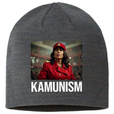 Kamunism Kamala Harris 2024 Election Communism Humor Sustainable Beanie