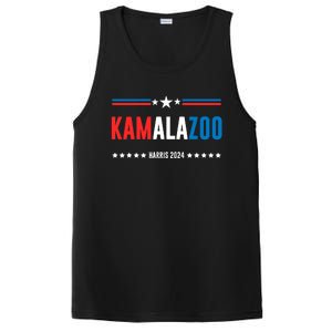 Kamalazoo Kamala Harris 2024 Funny Political Sayings PosiCharge Competitor Tank