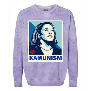 Kamunism Kamala Harris President Election Funny Colorblast Crewneck Sweatshirt