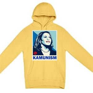 Kamunism Kamala Harris President Election Funny Premium Pullover Hoodie