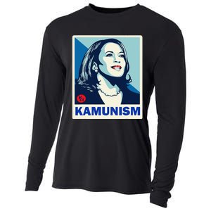 Kamunism Kamala Harris President Election Funny Cooling Performance Long Sleeve Crew