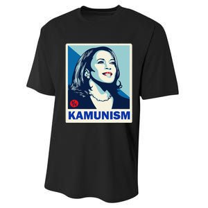 Kamunism Kamala Harris President Election Funny Performance Sprint T-Shirt