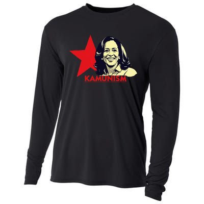 Kamunism Kamala Harris 2024 Elections Funny Trend Cooling Performance Long Sleeve Crew