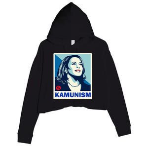 Kammunism Kamala Harris President Election Crop Fleece Hoodie