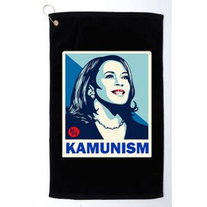 Kammunism Kamala Harris President Election Platinum Collection Golf Towel