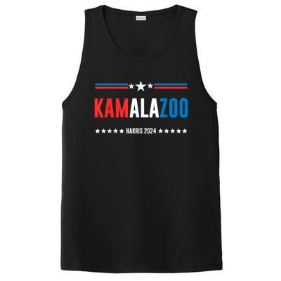 Kamalazoo Kamala Harris 2024 Funny Political Sayings PosiCharge Competitor Tank