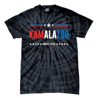 Kamalazoo Kamala Harris 2024 Funny Political Sayings Tie-Dye T-Shirt