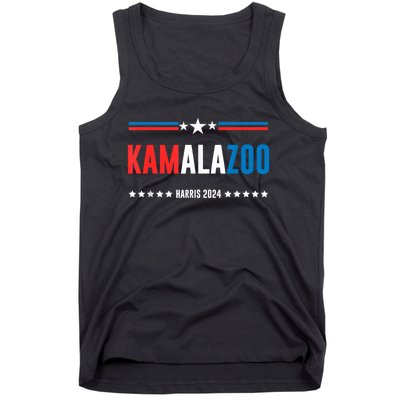 Kamalazoo Kamala Harris 2024 Funny Political Sayings Tank Top