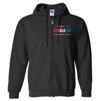 Kamalazoo Kamala Harris 2024 Funny Political Sayings Full Zip Hoodie