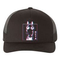 Keta Ketamine Horse Rave DJ Party Techno Yupoong Adult 5-Panel Trucker Hat