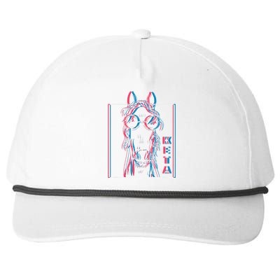 Keta Ketamine Horse Rave DJ Party Techno Snapback Five-Panel Rope Hat