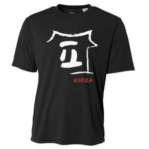 Korea K-culture Hangul consonant Design Cooling Performance Crew T-Shirt