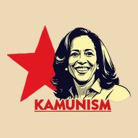 Kamunism Kamala Harris 2024 Elections Funny Trend Drawstring Bag
