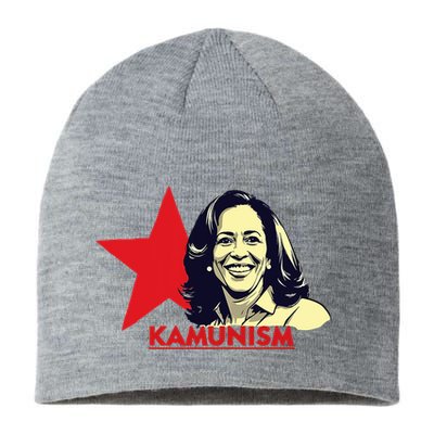 Kamunism Kamala Harris 2024 Elections Funny Trend Sustainable Beanie