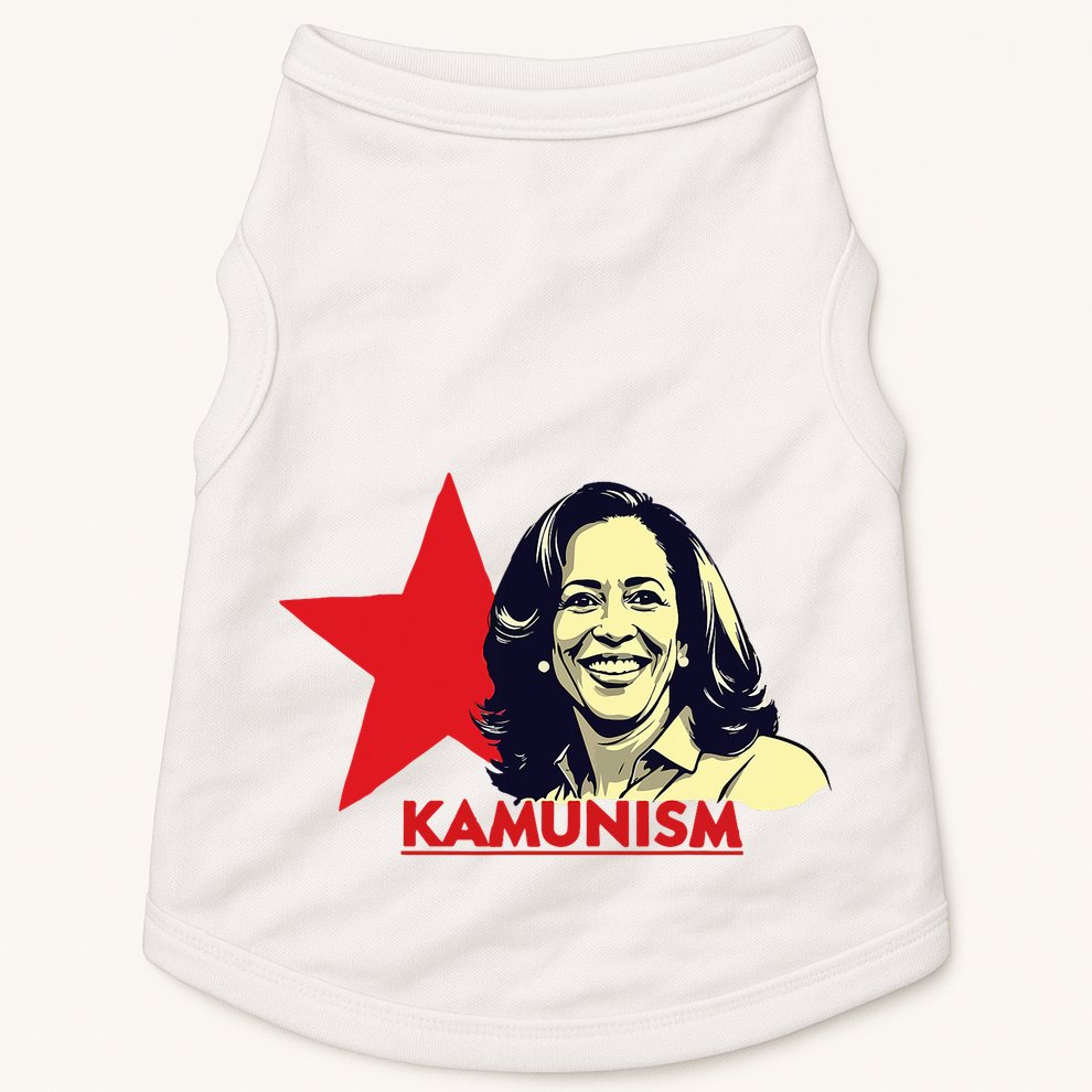 Kamunism Kamala Harris 2024 Elections Funny Trend Doggie Tank