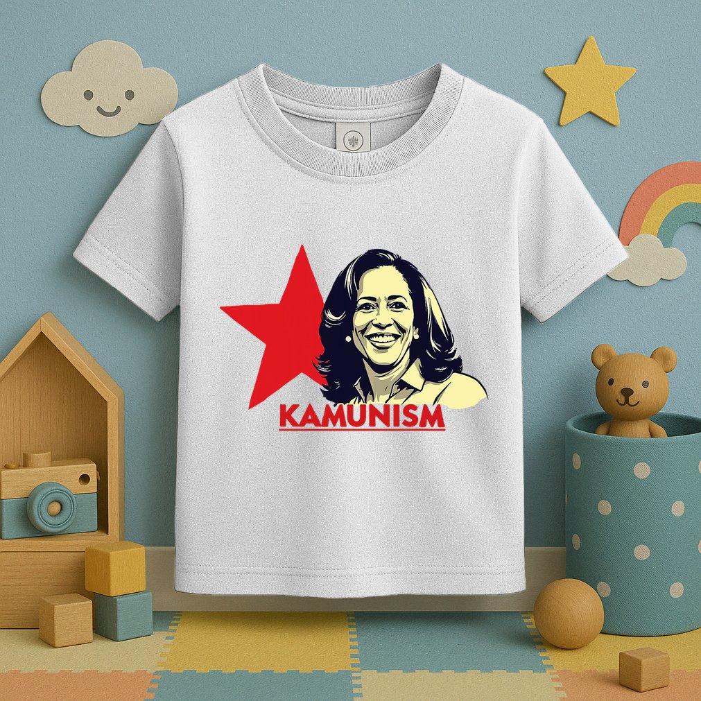 Kamunism Kamala Harris 2024 Elections Funny Trend Toddler T-Shirt