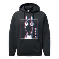 Keta Ketamine Horse Rave Dj Party Techno Performance Fleece Hoodie