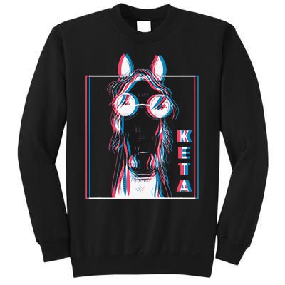 Keta Ketamine Horse Rave Dj Party Techno Sweatshirt