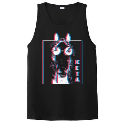 Keta Ketamine Horse Rave Dj Party Techno PosiCharge Competitor Tank